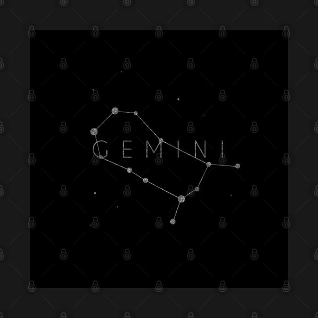 Zodiac sign constellation - gemini by Ranp