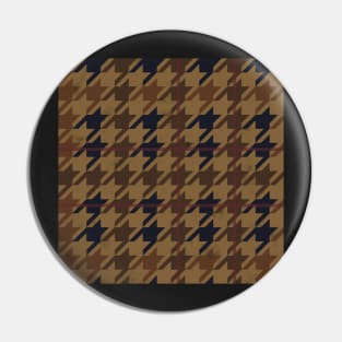 Baskerville Houndstooth Pin