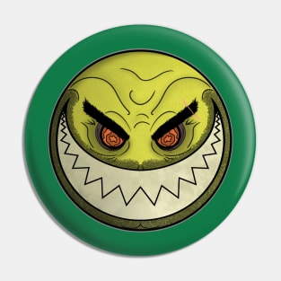 Evil Emoji (Non-Smoking) Pin