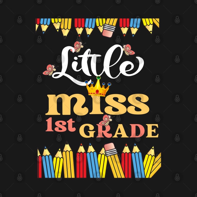 Little Miss First Grade Back To School by raeex