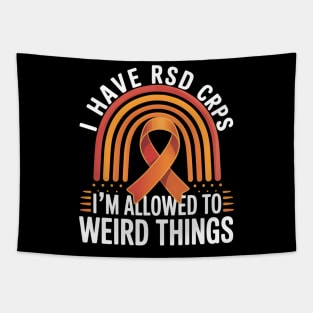 RSD CRPS Awareness I Have CRPS Weird Things Tapestry