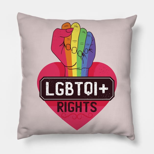 LGBTQ Pride Pillow by BlaseCo