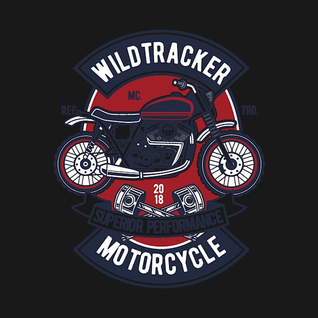 Wild Tracker, Vintage Retro Classic by CoApparel