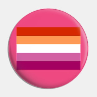 Lesbian Flag Pin