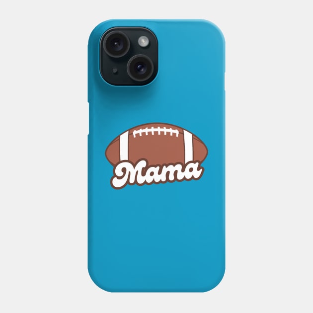 American Football Mama Cool Phone Case by Illustradise