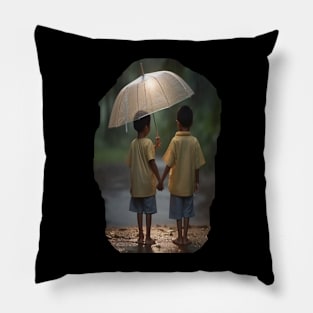 Two Children Pillow