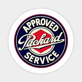 Packard Service Vintage Emblem Sign Magnet