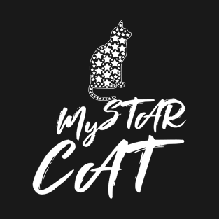 My Star cat Funny gift for Cats lovers T-Shirt