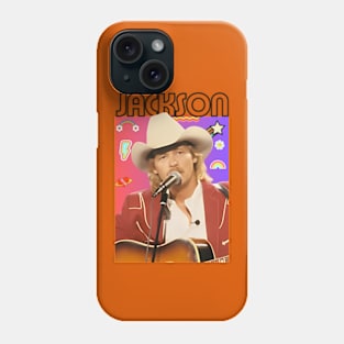 Alan Jackson 90s style art retro vintage 80s Phone Case