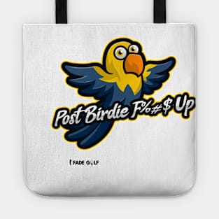 Post Birdie F%#$ Up golf shirt Tote