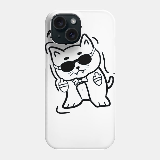 funny cqt Phone Case by Youneshemil