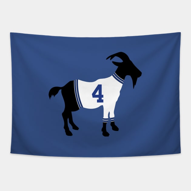 Dak Prescott GOAT Tapestry by cwijeta