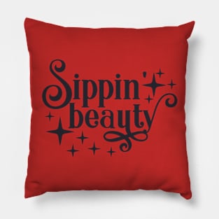 sippin beauty Pillow