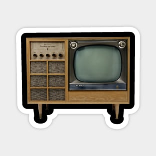 tv vintage Magnet