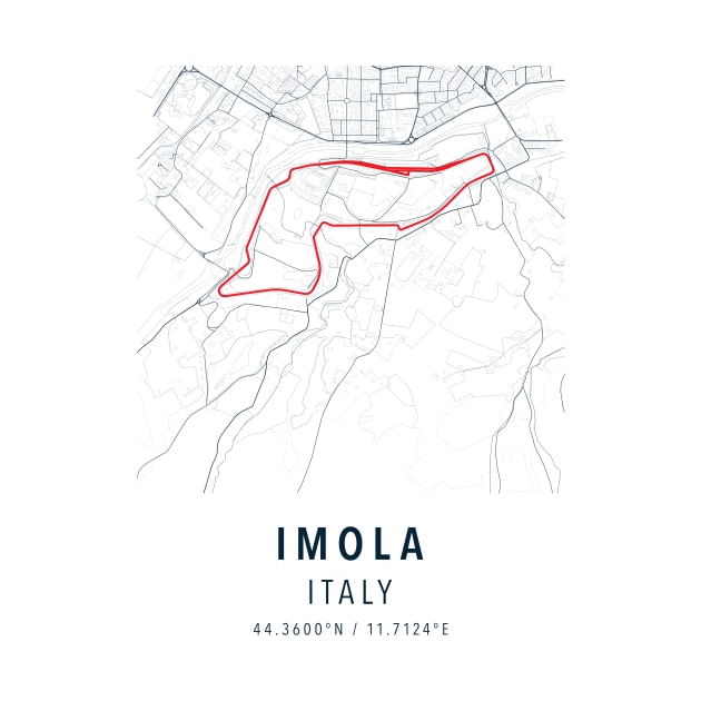 imola simple map by boy cartograph
