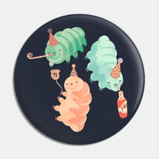 Party Tardigrades Pin