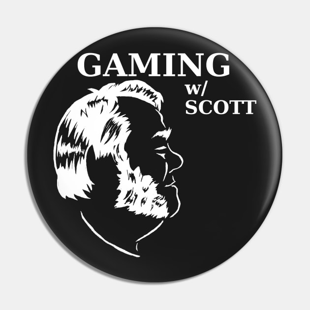 Gaming With Scott Logo Shirt Pin by GamingwScott