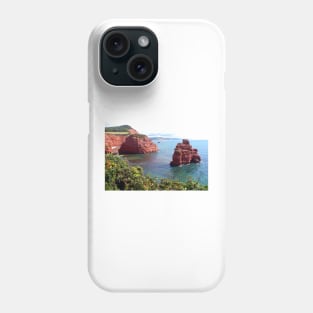 Ladram Bay Jurassic Coast Devon England Phone Case