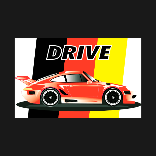 Drive - German Cup Racer - Red by Sash8140