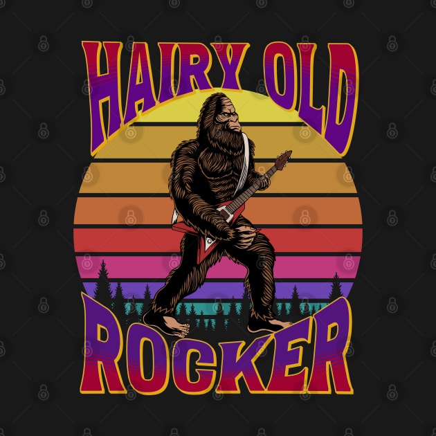 Bigfoot Hairy Old Rocker by RockReflections