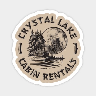 Crystal Lake Cabin Rentals Magnet