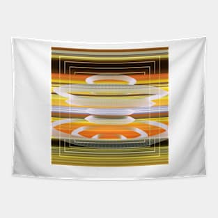 Saucer Shapes Tapestry