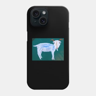 Space goats front breast only Phone Case