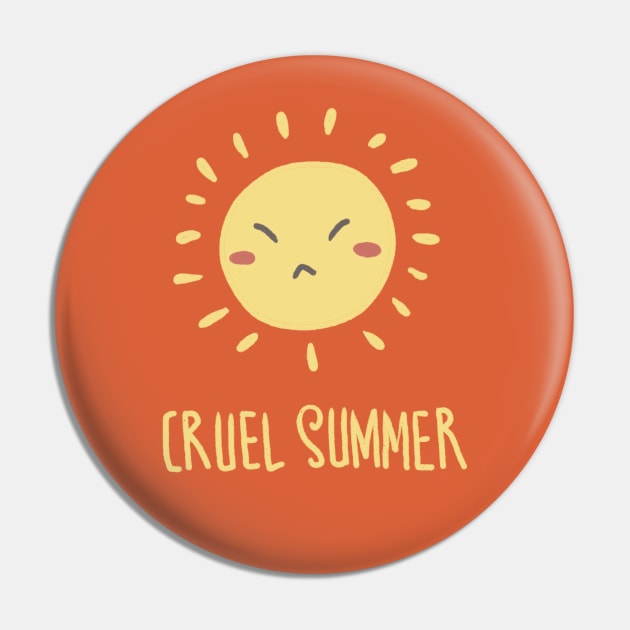 Angry Sun cute Pin by owhalesumi