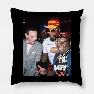 Peewee Herman and Fat Boys with M.r T 1985 Memories Pillow