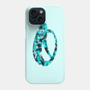 Paint Splash Letter O Phone Case