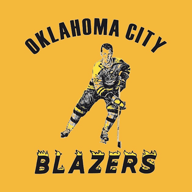 1967 Oklahoma City Blazers by Throwback Hockey