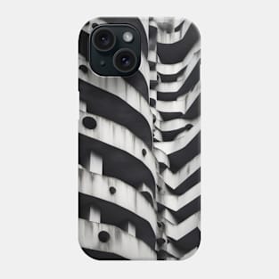 Brutalism Concrete Architecture Design Phone Case