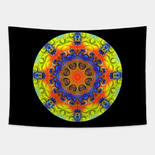 Mandala Magic - Kaleidoscopic Fractal 2.10.2024 A Tapestry