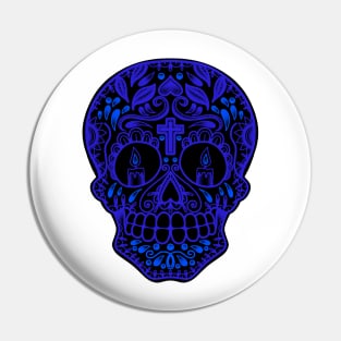 HomeSchoolTattoo Sugarskull Pin