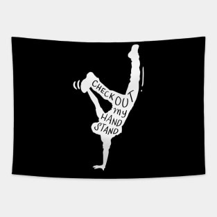Handstand Gym - Check out my Handstand Fitness Tapestry