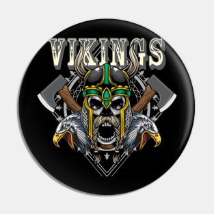 Viking Skull 4.4 Pin