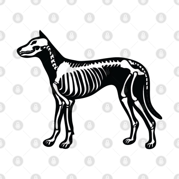 Skeleton Dog by Juliet & Gin