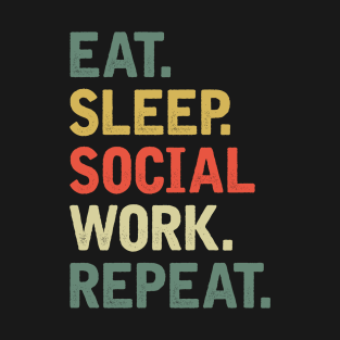 Social work-retro T-Shirt