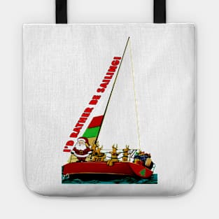 Santa Sailing Tote