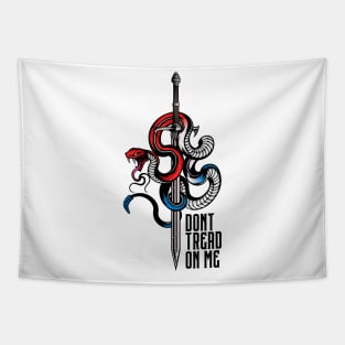 Dont Tread on Me - Red White & Blue Tapestry