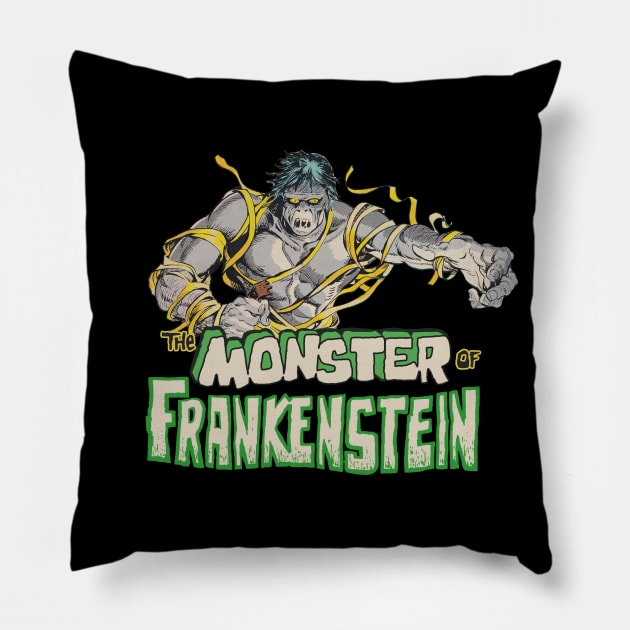 Frankenstein's Monster Pillow by PersonOfMerit
