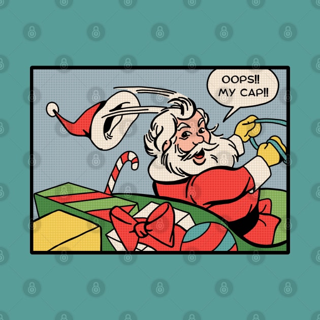 Santa Lost His Cap by Slightly Unhinged