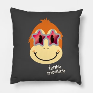 Funky Monkey Pillow