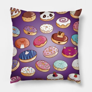 delicious donuts Pillow