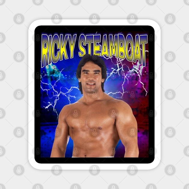 RICKY STEAMBOAT Magnet by Rofi Art