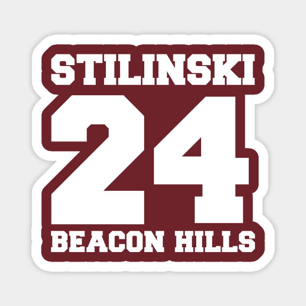 stiles stilinski 24 Magnet by meunir