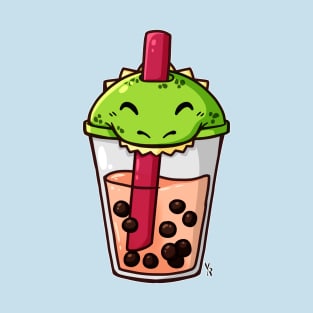 Bubble Milk Tea-Rex T-Shirt