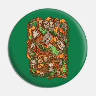 Wasted Days Pin