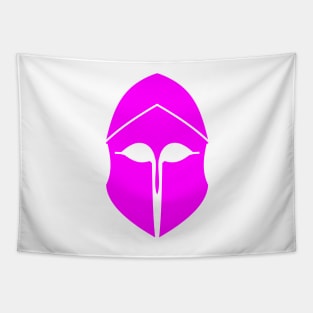 Corinthian helmet (pink) Tapestry