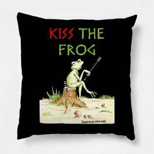 Kiss The Frog Pillow